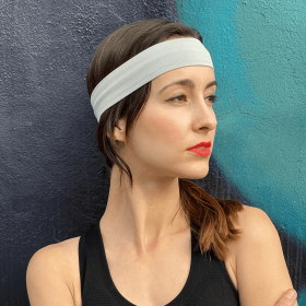 JupiterGear The Runner Sport and Fitness Sweat-Wicking Headband (Color: grey)